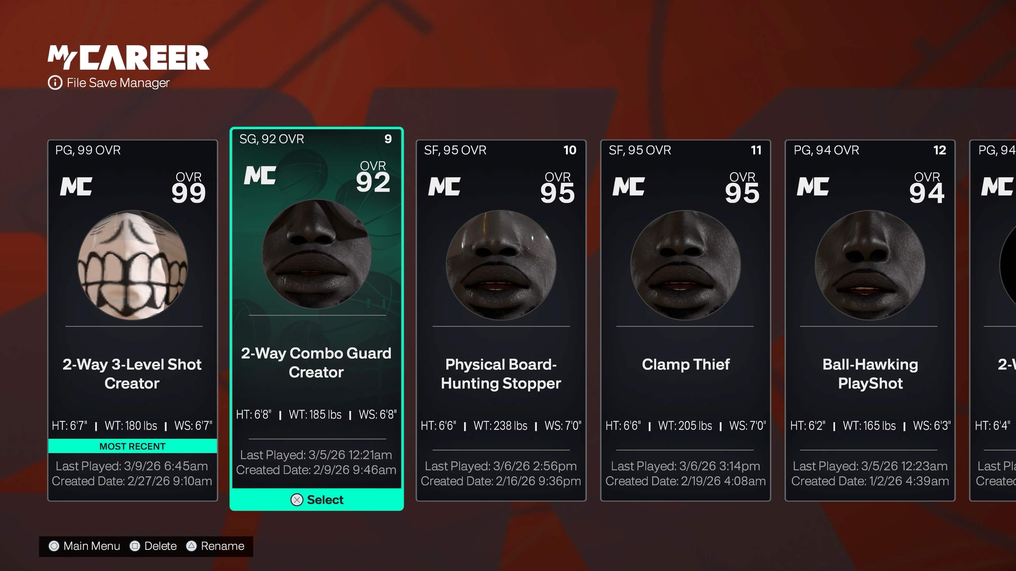 PS5│Legend 5. Account #1