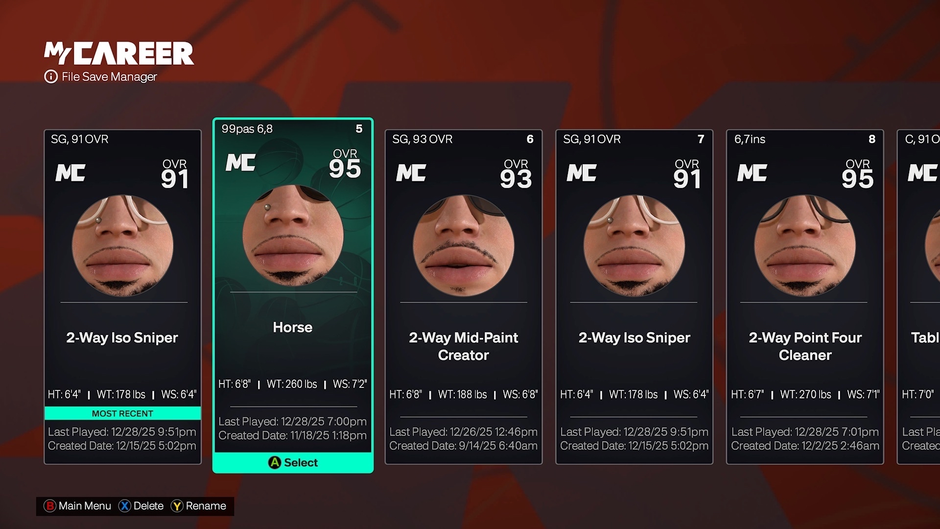 Xbox│Vet 5 Stacked. Account #9