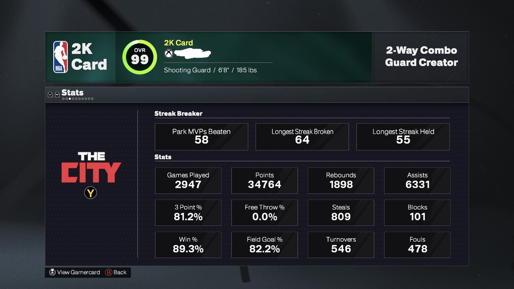 Xbox│Vet 4 Stacked Godz. Account #2