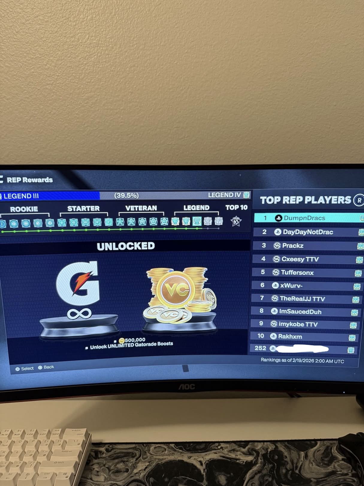 PS5│Legend 3 Stack. Account #10