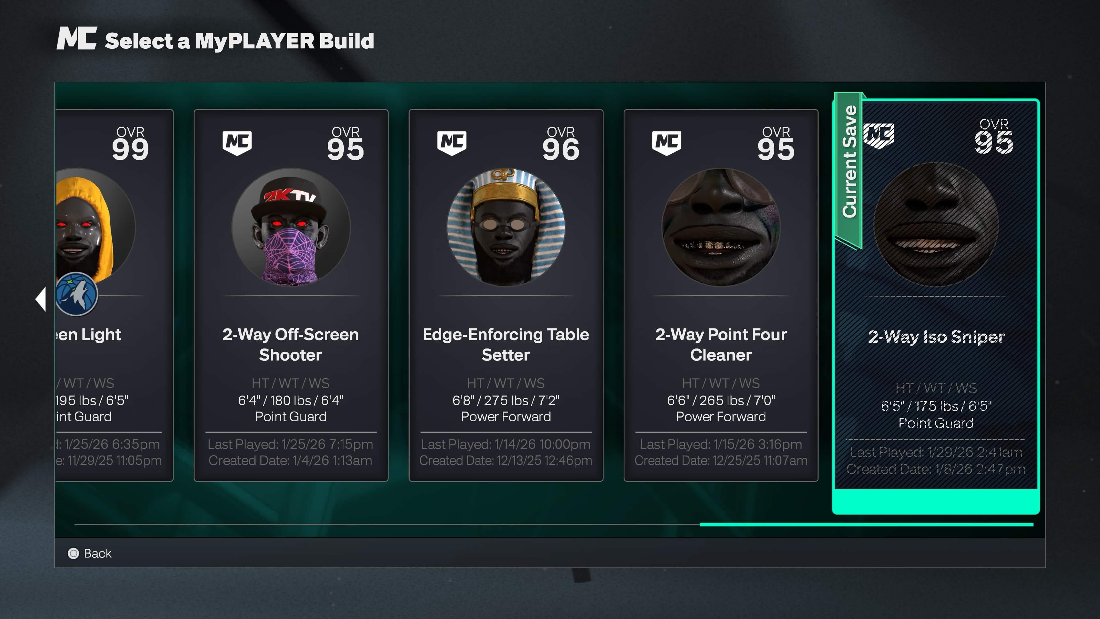 PS5│Vet 5 Godz Stacked. Account #8