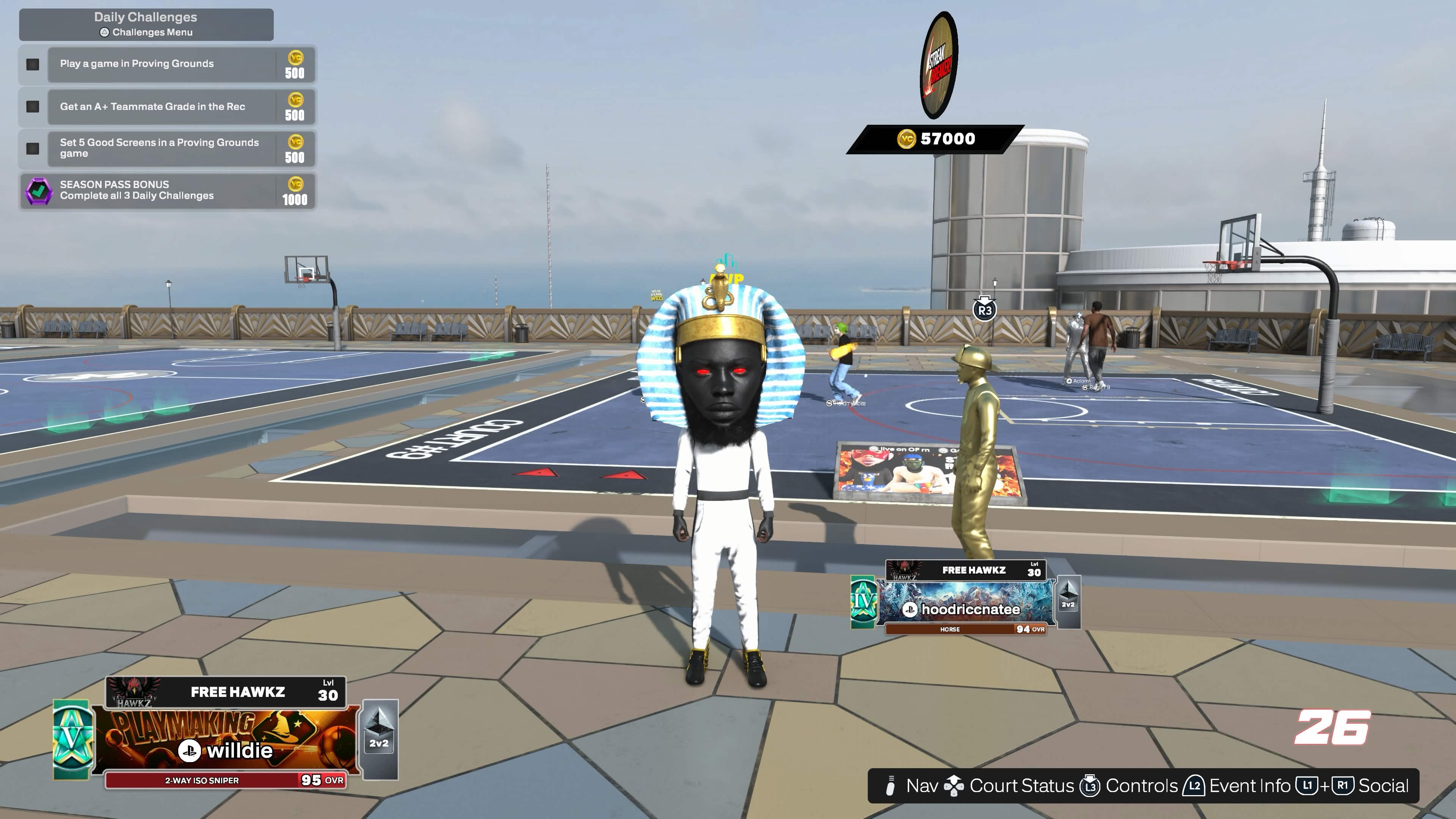 PS5│Vet 5 Godz Stacked. Account #8