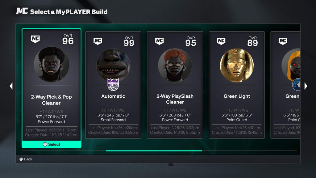 PS5│Vet 5 Godz Stacked. Account #8